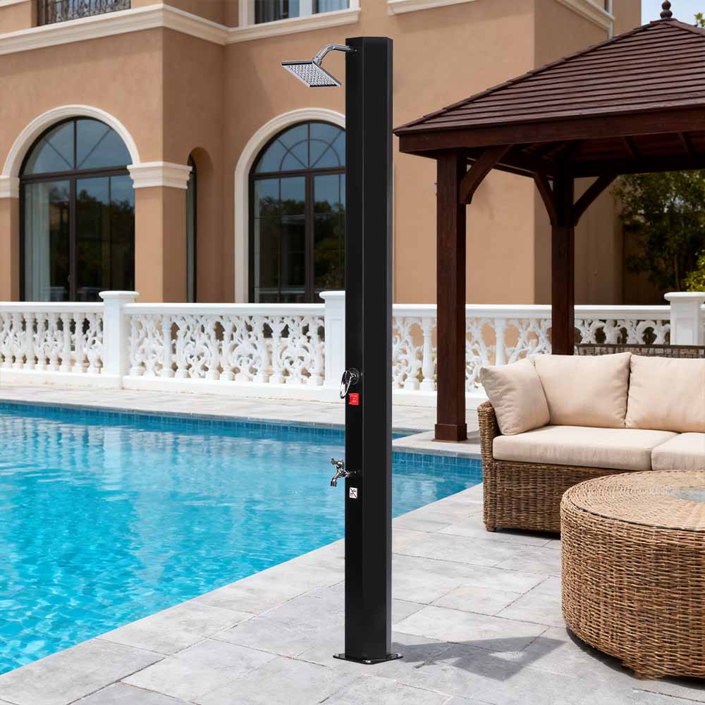 LY35L05-SS Pohodlná solární sprcha proti akumulaci vody