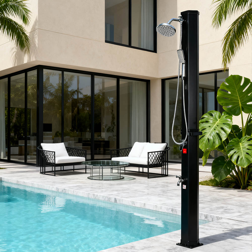 LY35L09 Venkovní solární sprcha se snadným přenášením a přepravou